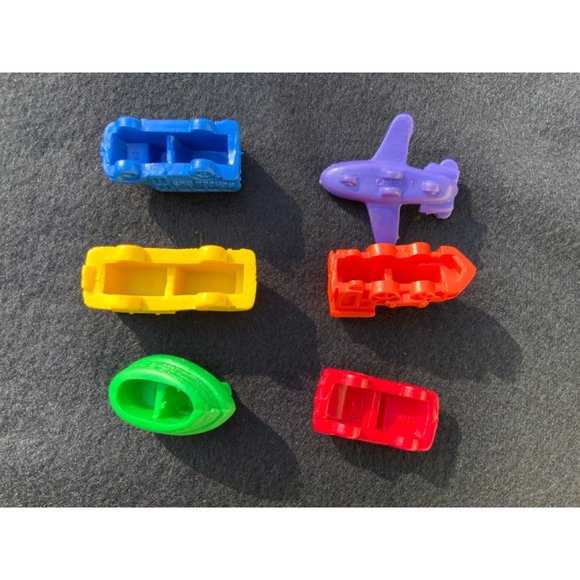 Cute Little Rubber / Plastic Transportation Toys - Great for Birthday Parties, E - Picture 3 of 10